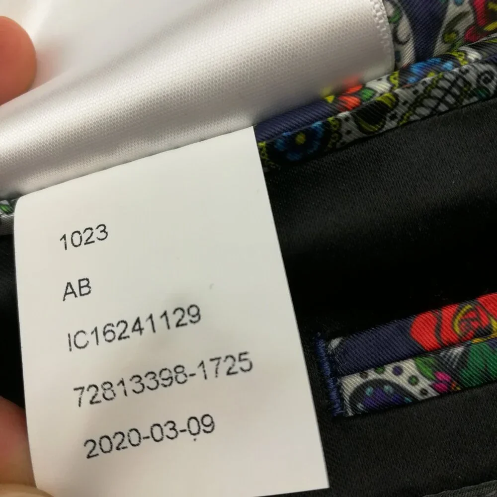 2020 Indochino Tuxedo Suit Wool Cashmere 44S Black 40x26